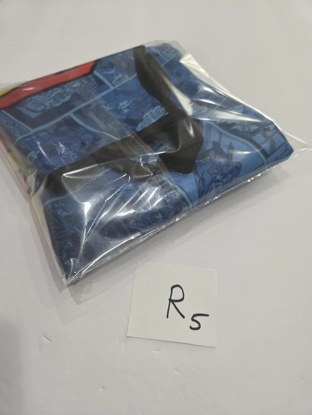 DC Comics Blue Apron with Red and Yellow Superman Shield